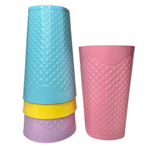 Vaso 001 de plástico resistente